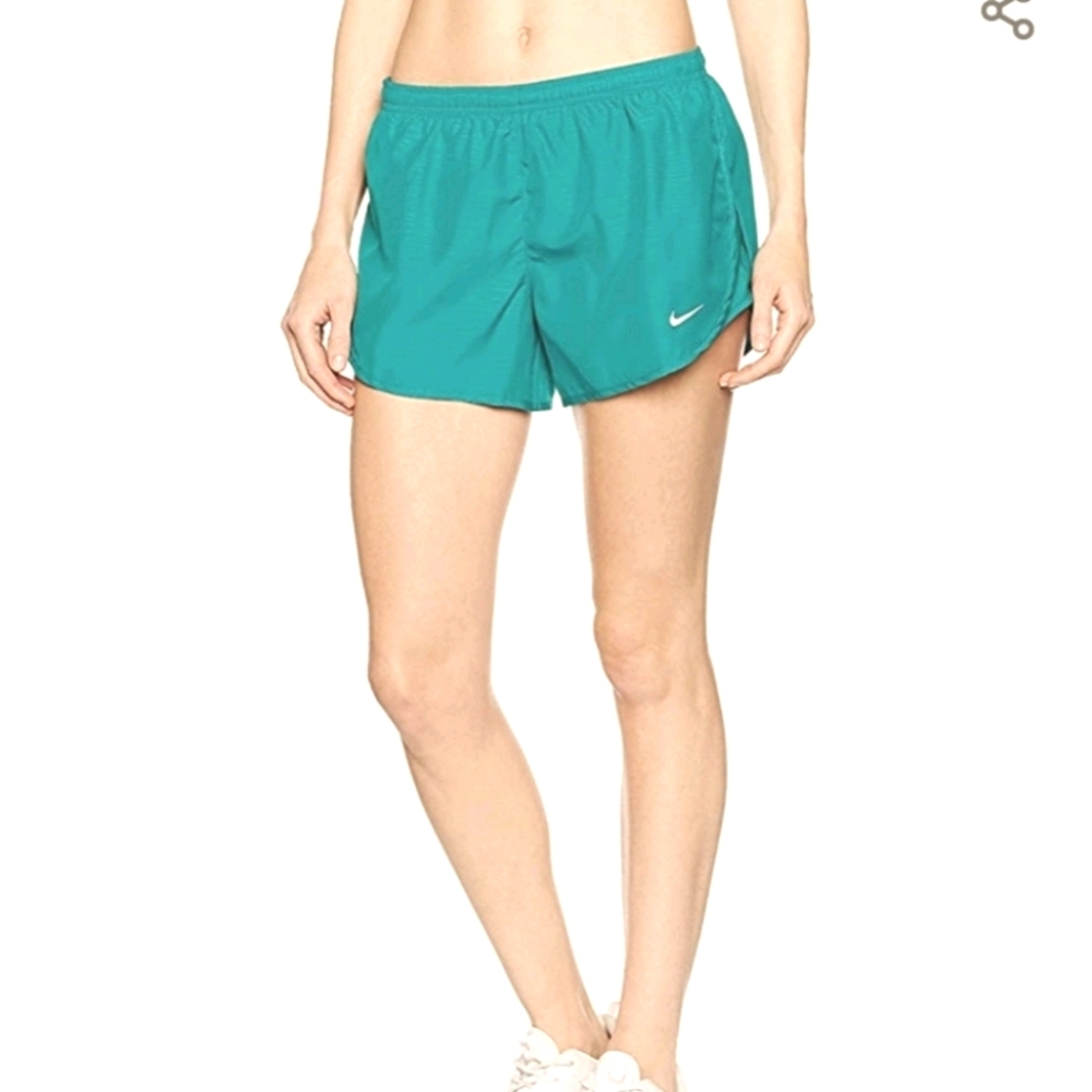 Nike Teal Dri-Fit Tempo Running Shorts